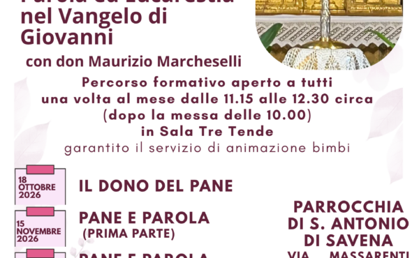 IO SONO IL PANE DELLA VITA